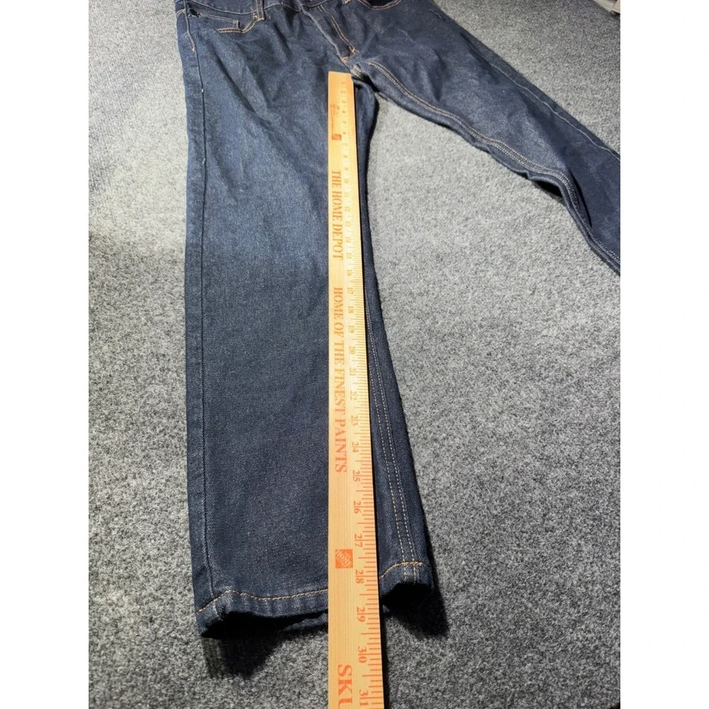 Vintage Genes 1891 Slim Fit Jeans Mens 34x30 Dark Wash Indigo Denim Pants